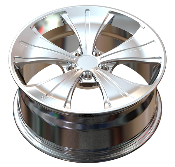 polishing polished aluminum wheels