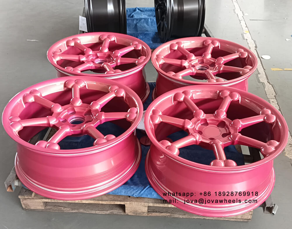 rose red wheels fit honda