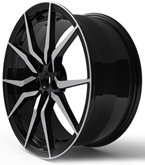 black alloy wheels