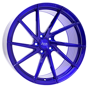 bright blue wheels