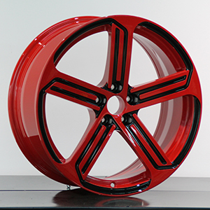 red and black rims
