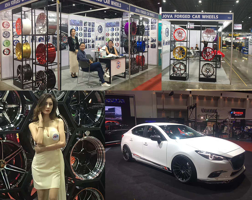 forged wheels supplier exihibition