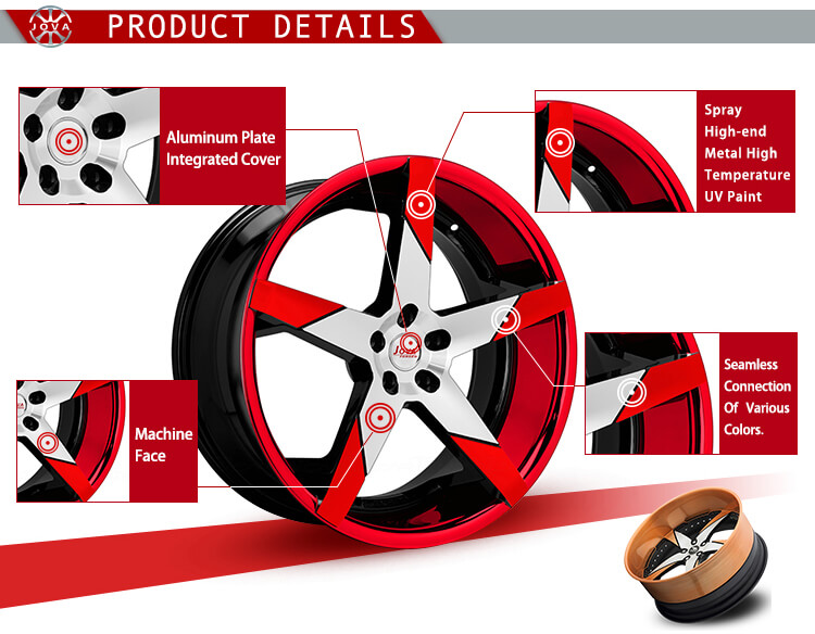 JOVA forged alloy rims