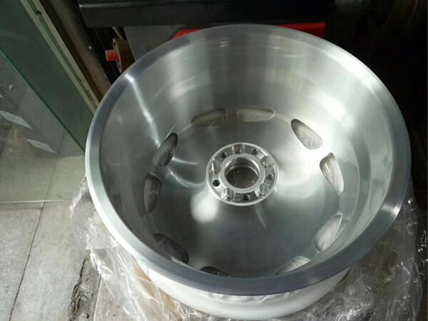 polished aluminum rims