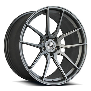 matte grey automotive rims