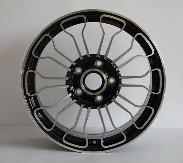 car wheels and rims machined