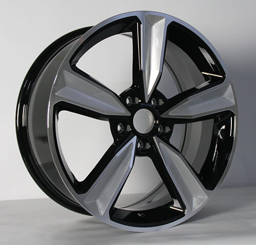 black brushed rims for audi