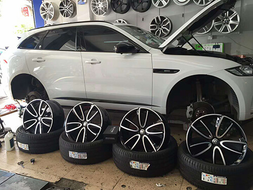 jaguar custom wheels