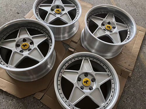 Ferrari custom wheels