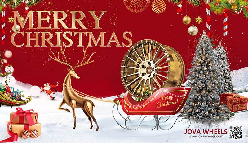 JOVA FORGED WHEELS Merry Christmas