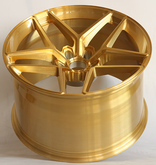 bmw gold wheels