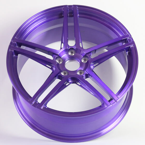 purple forged wheels
