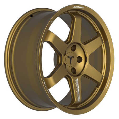 model 3 bronze wheels
