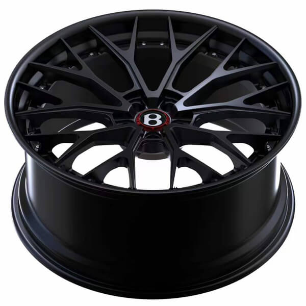black bentley wheels