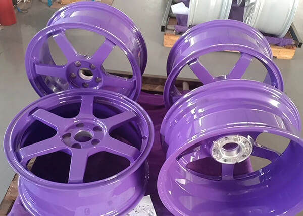 purple te37 wheels