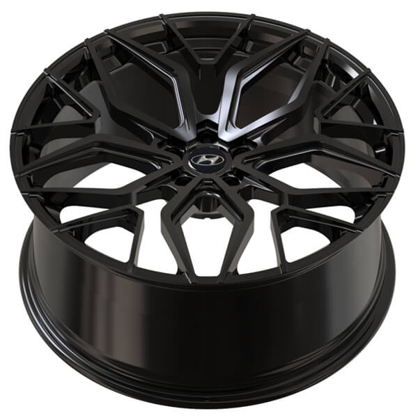 hyundai genesis black rims