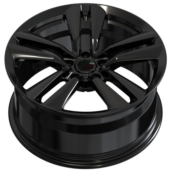 black oem rims