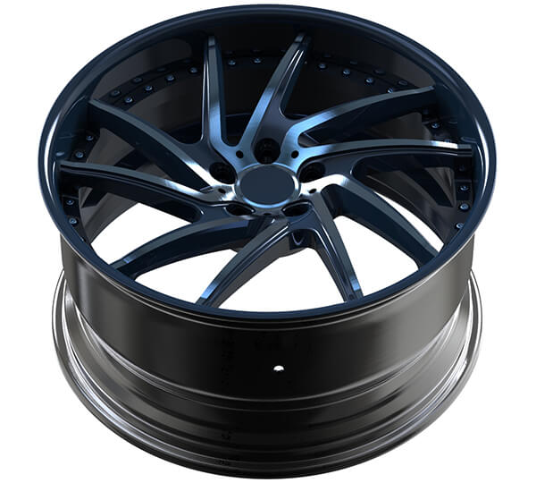 blue lancer black rims