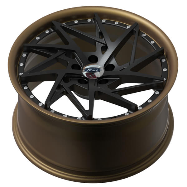 Ford 19 Inch Rims Bronze And Black 19 Inch 2 Piece Wheels For Ford Mondeo Suppliers ...