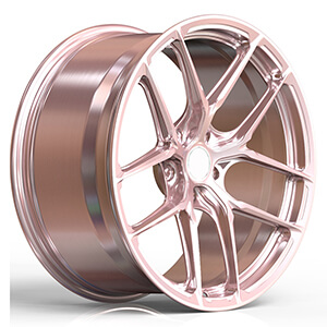 rose gold wheels for bmw