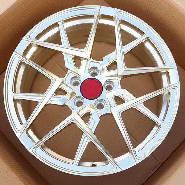 frozen gold bmw wheels