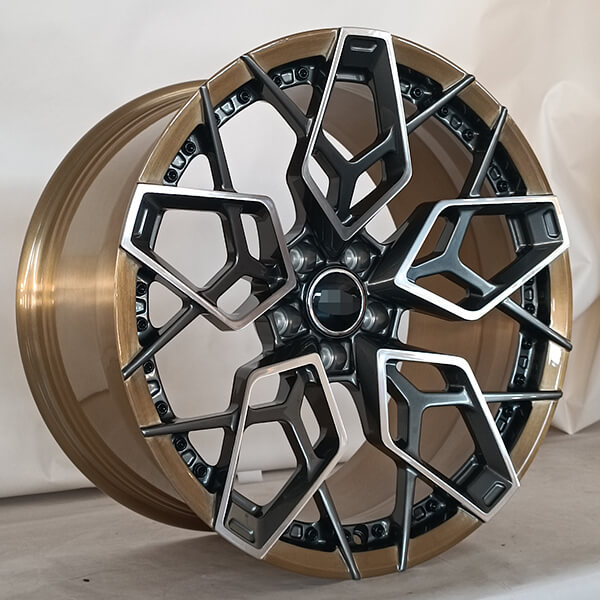 bronze and gungrey wheels