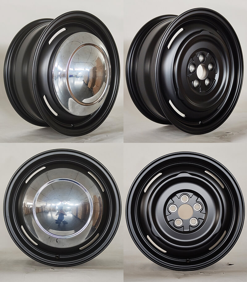 Fiat custom wheels with big cap