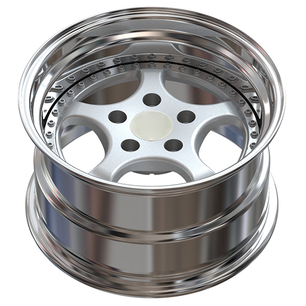 5 spoke deep dish rims