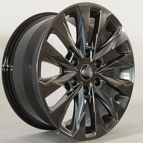 hyper silver wheels for Toyota prado
