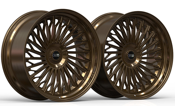 multi spoke deep dish wheels