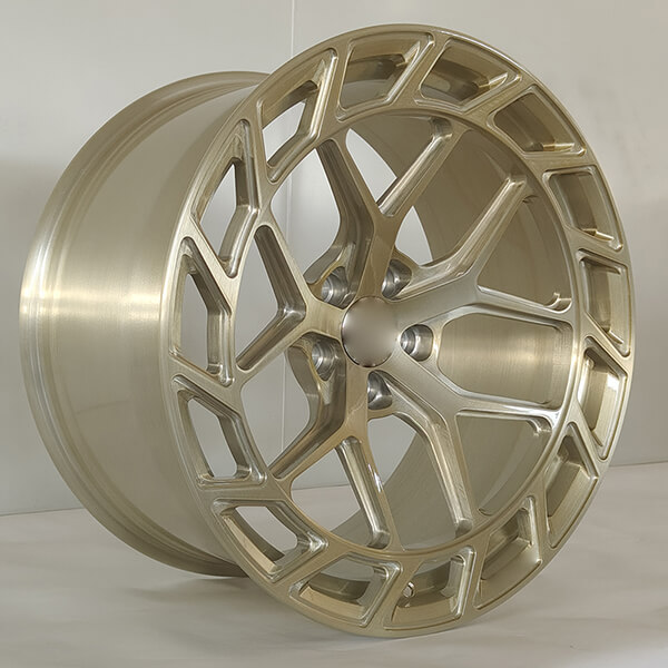 frozen gold brushed rims