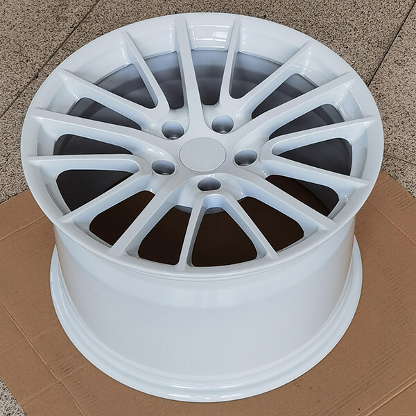 all white color wheels