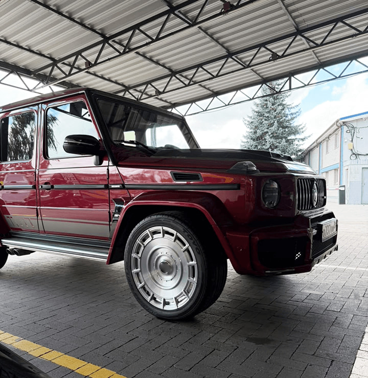 Mercedes G63 AMG aftermarket wheels