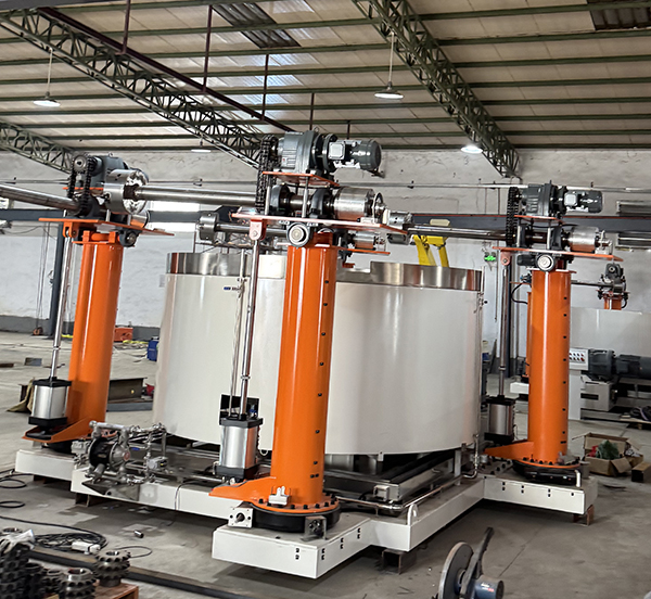 four-axis wheel polishing machine