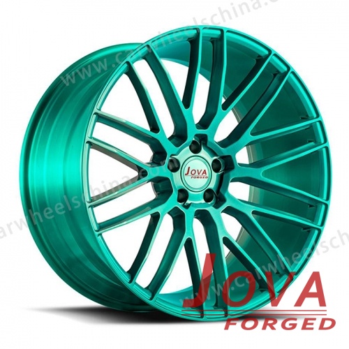 Forged alloy wheels gree rims fine spoke