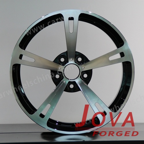 All black forged rims machine face 19 inch
