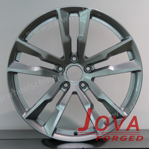 Aluminum alloy wheels sliver forged 5 spokes