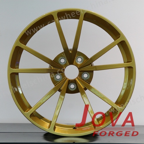 Gold rims forged cheap aftermarket better performance