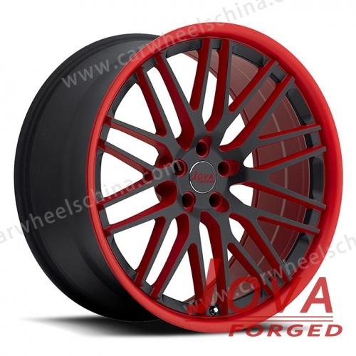 black rims red lip