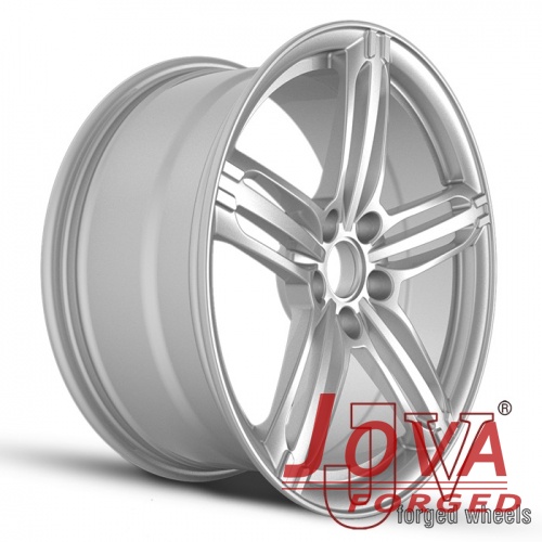 Aluminum alloy rims silver for aftermarket wheels
