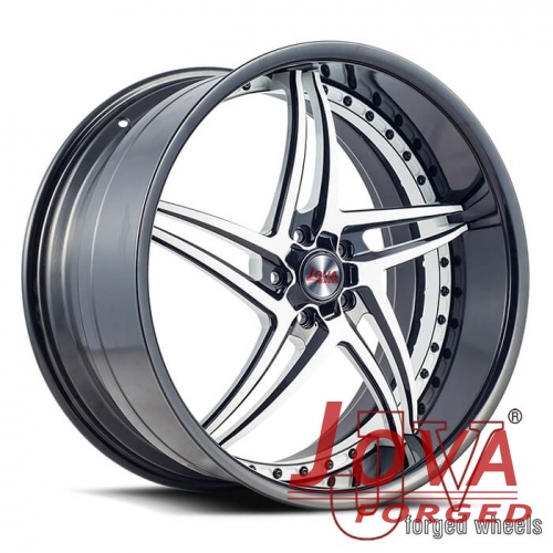black and silver rims bmw replica alloy wheels