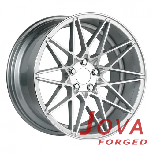 OEM audi a4 rims with silver staggered concave wheels