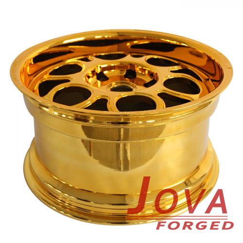 Custom staggered gloss golden bmw m5 wheels