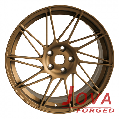 custom 22x14 specialty forged wheels aftermarket staggered bronze