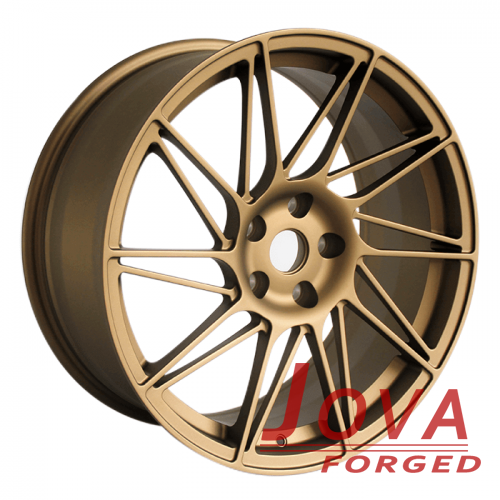 custom 22x14 specialty forged wheels aftermarket staggered bronze