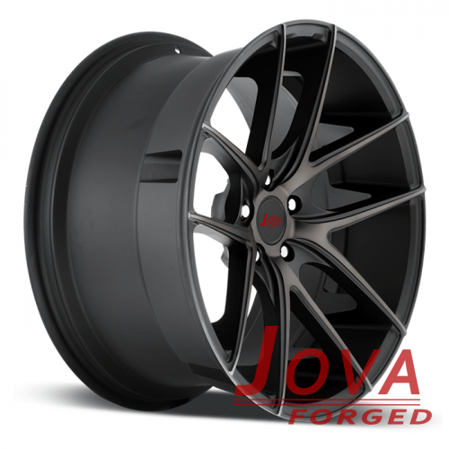 matte black concave rims 19 inch staggered