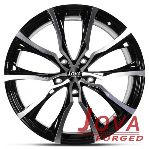 auto wheels and rims monoblock forged staggered