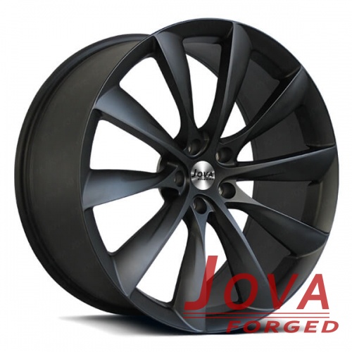 Matte black alloy racing wheels 10 multi spoke