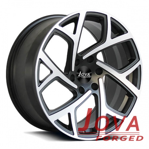 black mercedes rims 6 hole 20x9.5 staggered