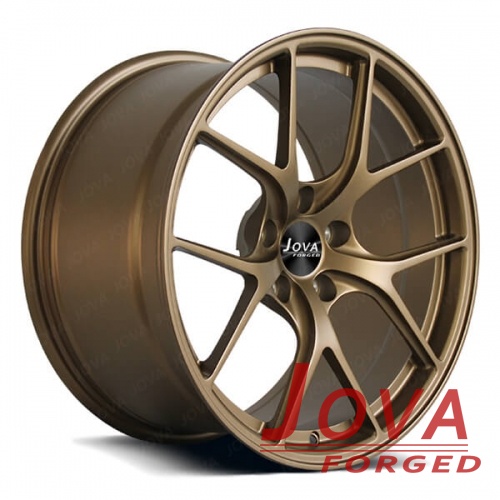 matte bronze wheels rims for bmw racing car